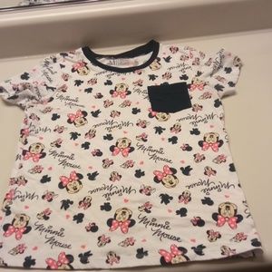 Minnie mouse shirt kids 10/12